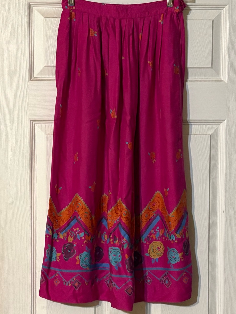 Pappagallo Boho Style Maxi Skirt